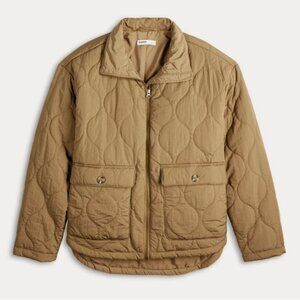 Sonoma Goods For Life® Quilted Jacket - Tan Khaki - XS